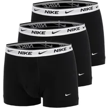 Nike Essential Cotton Stretch Trunk Schwarz / Weiß XL 3er Pack