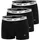 Nike Essential Cotton Stretch Trunk Schwarz / Weiß XL 3er Pack
