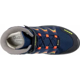 Lowa Maddox Warm GTX Mid Kinder navy - blau