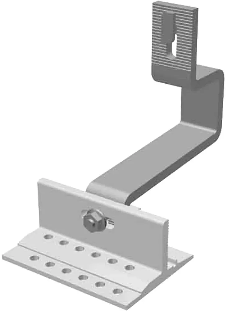 Dachhaken Schwerlast verstellbar 49-65 mm mit Hammerkopfschraube 10 Stück