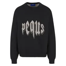 pequs Fleecepullover Sweatshirt Schwarz M