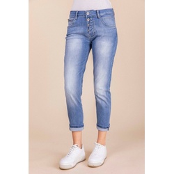 BLUE FIRE Stretch-Jeans BLUE FIRE GIGI pacific 1112.234 blau W30 / L28