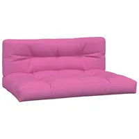 VidaXL Palettenkissen 2-tlg. Rosa Stoff