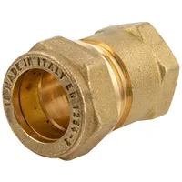 Tecuro Klemmringverschraubung 15 mm x 1/2" IG