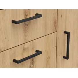 mömax Kommode Multistauraum 80 x 83 x 40 cm Eiche Artisan / Mehrfarbig