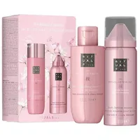 Rituals Pflege-Geschenkset Rituals The Ritual of Sakura Mini Body Care Set, 2-tlg., Pflegeset mit Duschöl und Körpermousse in Reisegrößen