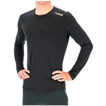 Fusion Herren C3 LS Shirt schwarz