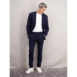 Lerros Baukastensakko LERROS "Herren Anzug-Sakko mit Stretchanteil, bequeme Passform", Herren, Gr. 54, blau (bold navy), 49% Viskose, 29% Polyester, 20% Wolle, 2% Elasthan, Sakkos, Baukasten-Sakko / Tech-Wool Stretch / Klassisches 2-Knopf Design