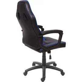 Mendler HWC-F59 Gaming-Stuhl schwarz/blau