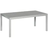 Gardenson Semi Ausziehtisch 250 x 100 x 75,5 cm grau