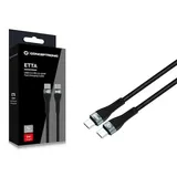 Conceptronic ETTA01B20 USB C-C PD 3.0 100W Ladekabel 2m