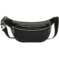 Liebeskind Berlin Gürteltasche Chudy Paper Touch Crinkle Beltbag S Black