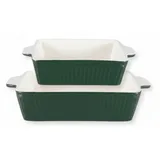 GREENGATE Auflaufformen 2er-Set klein Alice, pinewood green