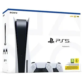Sony Playstation 5 Disc Edition + 2. DualSense Wireless-Controller
