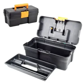 GarPet Werkzeugkoffer leer 34 x 18 x 15 cm schwarz