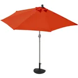 MCW Lorca 270 x 135 cm terrakotta inkl. Ständer