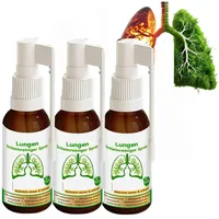 Ourlyard Lungen-Schleimlöser-Spray, Ourlyard Kräuterlungenreinigungs- Und Reparaturspray, Qartel Lungenreinigungsspray, Quartel Lungenreinigungsspray Raucher, Herbal Lung Spray (3pcs)