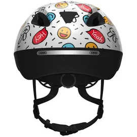 ABUS Smooty 2.0 50-55 cm Kinder white smiley 2019