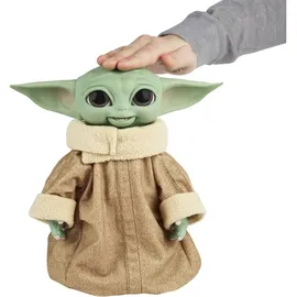 Hasbro Galactic Snackin Grogu, Elektronische Spielfigur 23,5 cm, Mehrfarbig