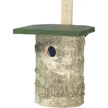 Wildlife - Cj Nisthöhle Birkenholz Grün Lxbxh 18x20x29,5 Cm Vogelhäuser