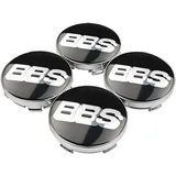 HYGGLY 4 Stück Nabendeckel Radnabenkappen, für BBS 60MM Felgendeckel Felgenkappen Radnabenabdeckung Wasserdicht Staubdicht Schmücken Zubehör