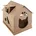 Auswahl Katzenhaus Katzennest Kratzmatte aus mit Kratzpappe Kratzbrett Modell Katzenhaus 03