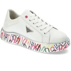 Weiße Sneakers Filippo Plateauschuhe, 37