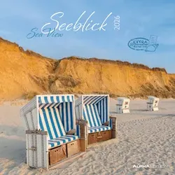 ALPHA Bildkalender Seeblick 160184 30x30cm