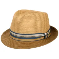 Stetson Trilby Toyo Hut beige/braun 61/XL