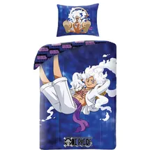 Halantex SP. z.o.o. One Piece Bettwäsche Ver. 5 Blau 140 x 200 cm + 70 x 90 cm