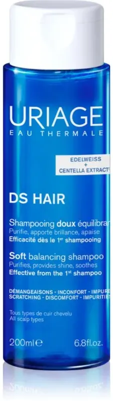 Uriage DS HAIR Soft Balancing Shampoo das Reinigungsshampoo für empfindliche Kopfhaut 200 ml