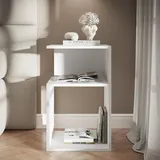 Vicco Nachtschrank Elios 40 x 65,3 x 35 cm Weiß