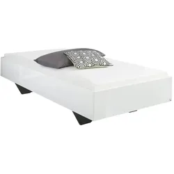 Futonbett  Phoenix ¦ weiß ¦ Maße (cm): B: 95 H: 41