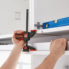 Bessey Einhandzwinge Kunststoff/Polyamid 150 mm rot/schwarz