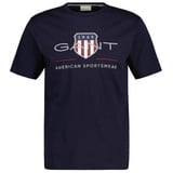GANT T-Shirt mit Label-Print Modell ARCHIVE SHIELD