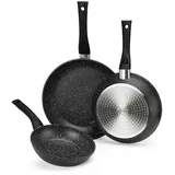 Orbegozo Sfb8300 18/22/26 Cm Pfannenset 3 Einheiten - Black - One Size