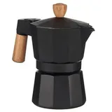 Origin Outdoors Bellanapoli Espresso Maker, schwarz Echtholz, 1 Tasse