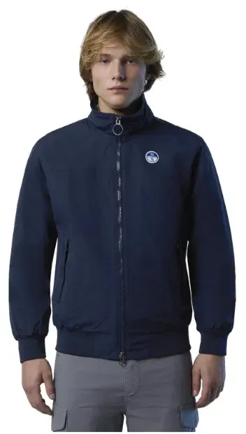 North Sails Übergangsjacke Original Sailor (Stehkragen, wasserabweisend) navyblau Herren