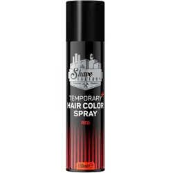 The Shave Factory Temporary+ Hair Color Spray Red 150 ml