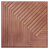 Coonoor 3D Wandpaneel 3D Paneele Kunststoffpaneele Hochwertige & harte 3D Platten, (10-tlg) für Innenwanddekoration, 3D Akustikpaneele rot