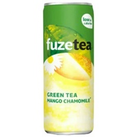 Fuzetea Green Tea Mango Chamomile (24 x 0,25 Liter Dosen)