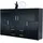 Vladon Highboard 166,5 x 106,5 x 35 cm Anthrazit matt / Schwarz Hochglanz