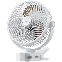Vevor Mini Ventilator 0 cm Tischventilator Weiß