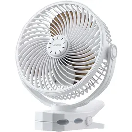 Vevor Mini Ventilator 0 cm Tischventilator Weiß