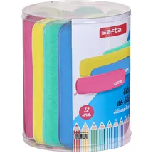 Safta Silikon-Fächer-Set, blau, S, Geschenkset 12