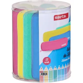 Safta Silikon-Fächer-Set, blau, S, Geschenkset 12