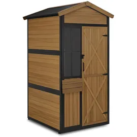 MCombo Gartenschrank 1,17 x 2,75 m Natur