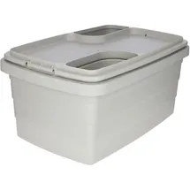 Kerbl Pet Erdbau für Kaninchenheim Bunny Base, Hasenbau, Kaninchenbau, grau, orange, 58x38,5x28,5cm, Kunststoff, Kaninchen, herausnehmbare Bodenwanne