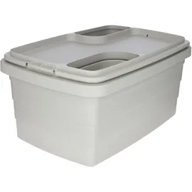 Kerbl Pet Erdbau für Kaninchenheim Bunny Base, Hasenbau, Kaninchenbau, grau, orange, 58x38,5x28,5cm, Kunststoff, Kaninchen, herausnehmbare Bodenwanne