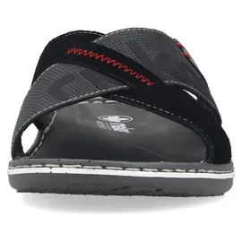 Rieker Pantolette Grau/Schwarz 40